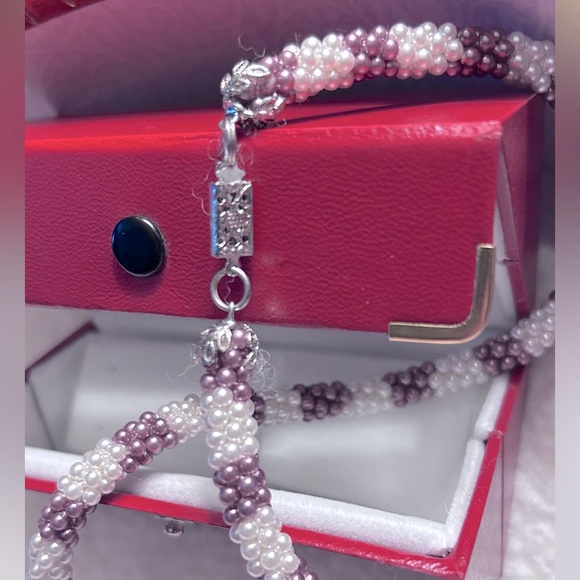 Bead seed necklace - Picture 5 of 10